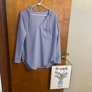 Ladies Blouse with Hood-NWOT